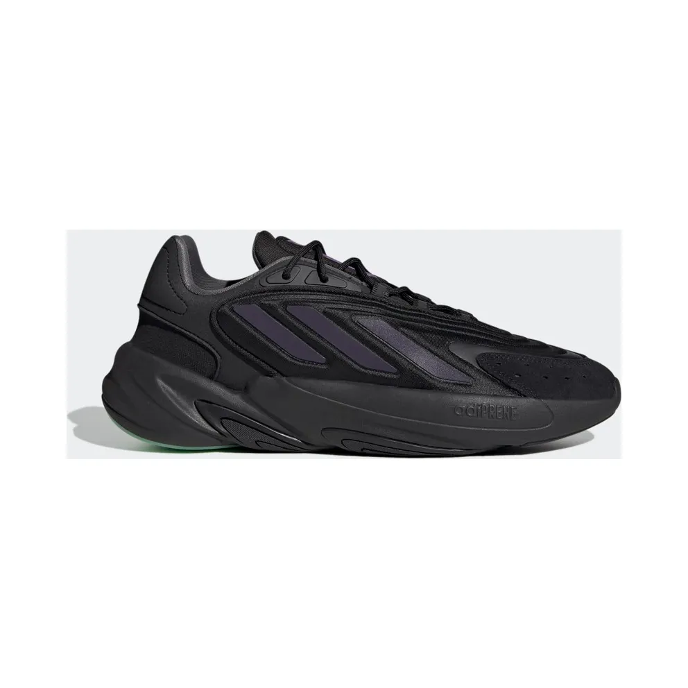 Adidas Ozelia Core Black / Collegiate Purple / Screaming Green (HR1171)