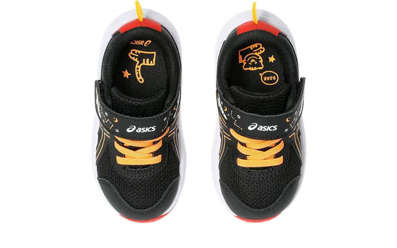 ASICS Contend 9 School Yard Black Orange Pop (1014A365-001)