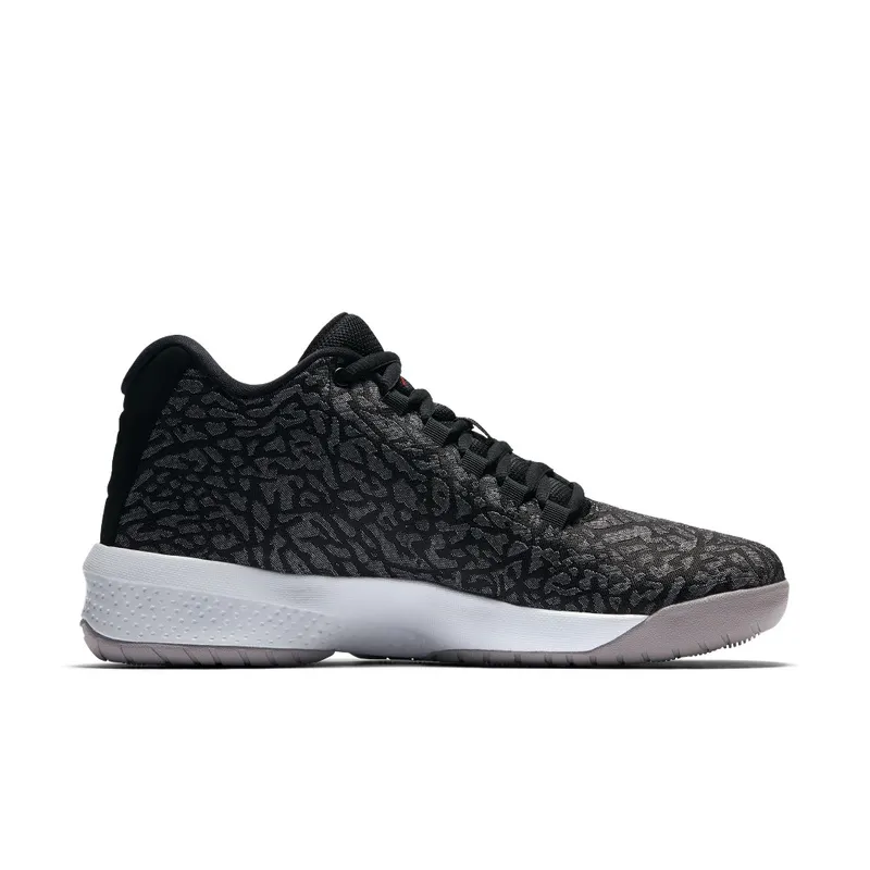 Jordan B.Fly Wolf Grey Wolf Grey/Gym Red (881444-001)