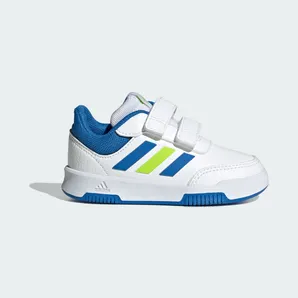 adidas Tensaur Hook And Loop “Cloud White / Bright Royal / Solar Slime” (JH9527)