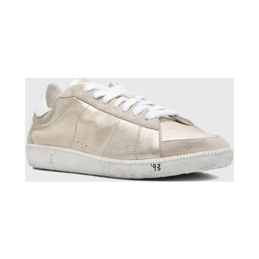 Patrizia Pepe Skin ’93 Laminated Leather Used Effect Gold (2Z0065L154Y291)