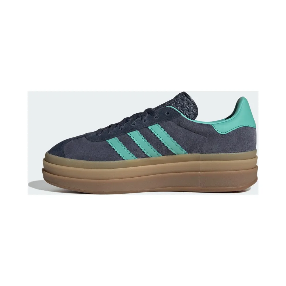 Adidas Gazelle Bold Shadow Navy / Acid Mint / Legend Ink (JQ6437)