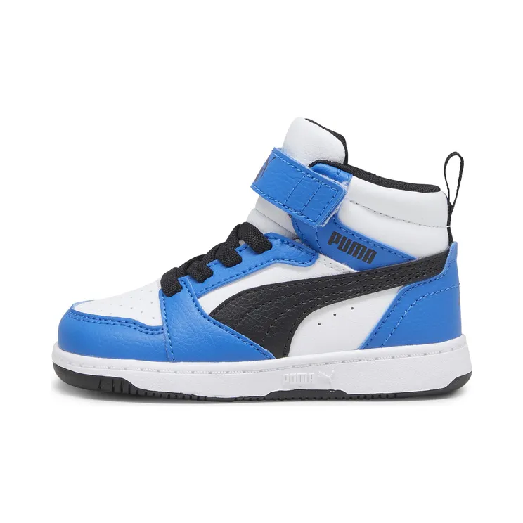 Puma Rebound V6 Mid “Puma White / Puma Black / Racing Blue” (396542_06)