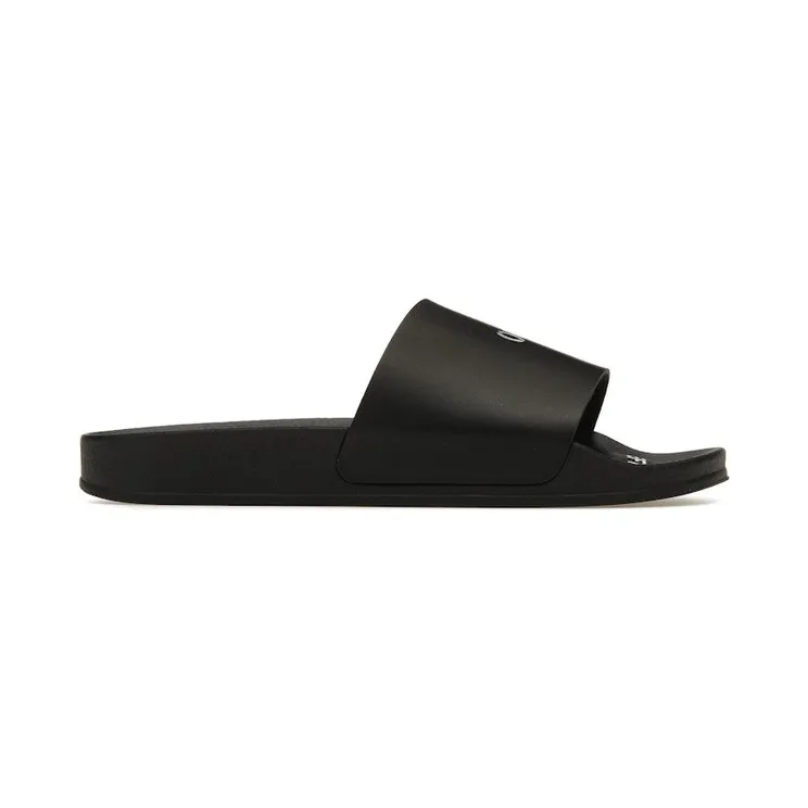 OFF-WHITE Pool Slides Black White (SS22) (OWIC004S22MAT0011000)