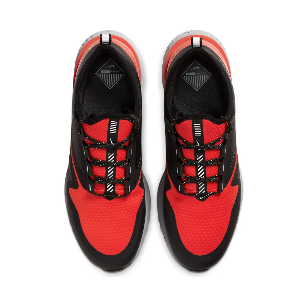 Nike Odyssey React 2 Shield ‘Habanero Red Black’ Habanero Red/Black/Thunder Grey/Metallic Silver (BQ1671-600)