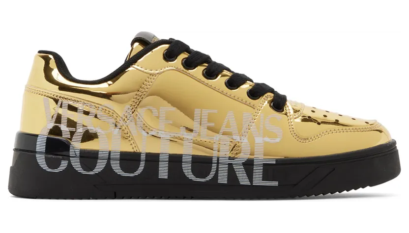 Versace Jeans Couture Gold Starlight Sneakers (E73YA3SJ1EZS406)