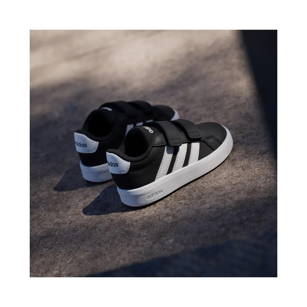 Adidas Grand Court 3.0 Peuters Core Black / Cloud White / Cloud White (HP3535)