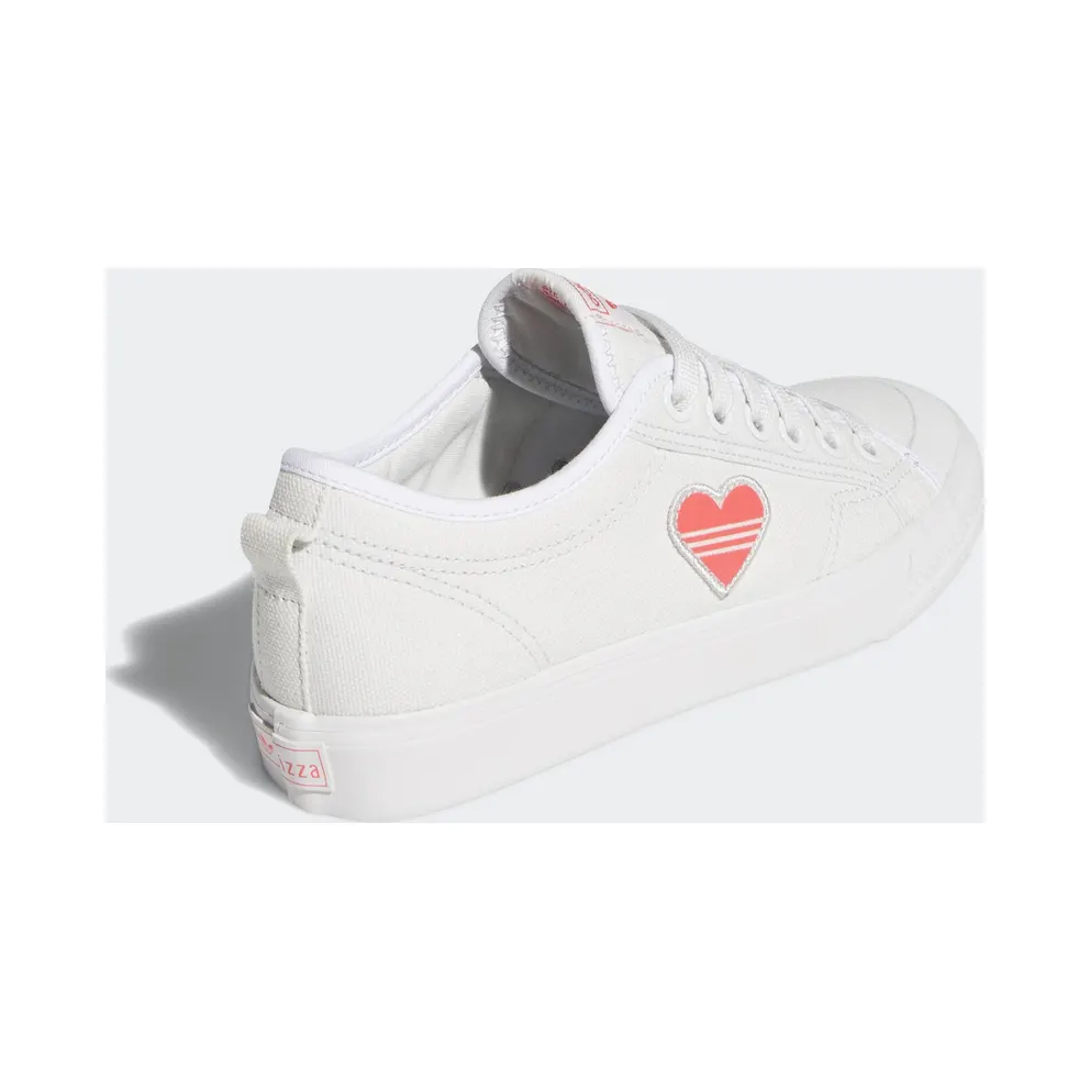 adidas Nizza Trefoil Valentines Day 2020 (W) Crystal White/Shock Red/Core Black (EF5074)