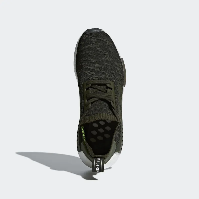 adidas NMD R1 Night Cargo Glitch Night Cargo/Night Cargo/Hi Res Green (CQ2445)