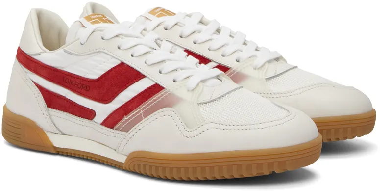TOM FORD Off-White & Red Jackson (J1348T-LCL255)