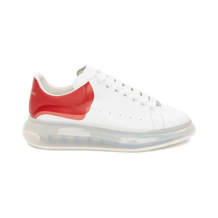 Alexander McQueen Oversized Clear Sole Lust Red