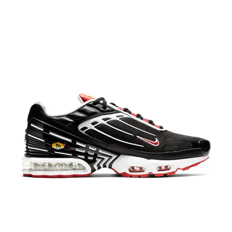 Nike Air Max Plus 3 Black White Track Red Black/White-Track Red (CJ0601-001)