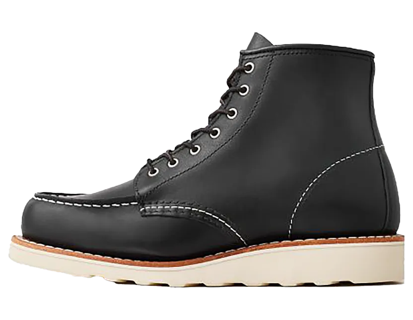 Red Wing Classic Moc 6 Inch Short Boot “Black Boundary” (3373)