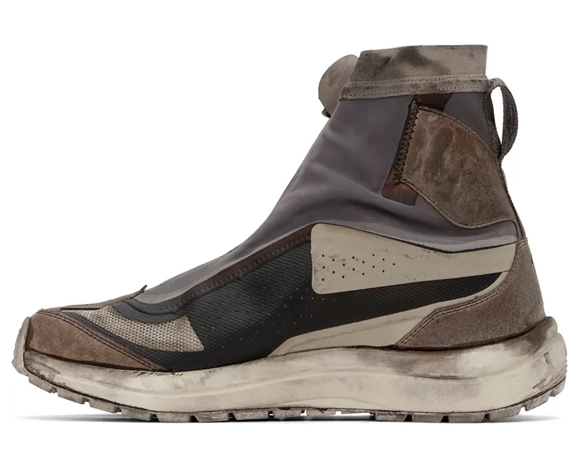 11 by Boris Bidjan Saberi Grey Salomon Edition Dirty Bamba 2 Sneakers (11xS 112) (3)