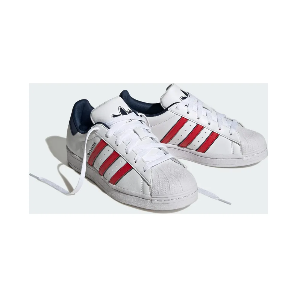 Adidas Superstar Kids Cloud White / Better Scarlet / Night Indigo (IG0249)