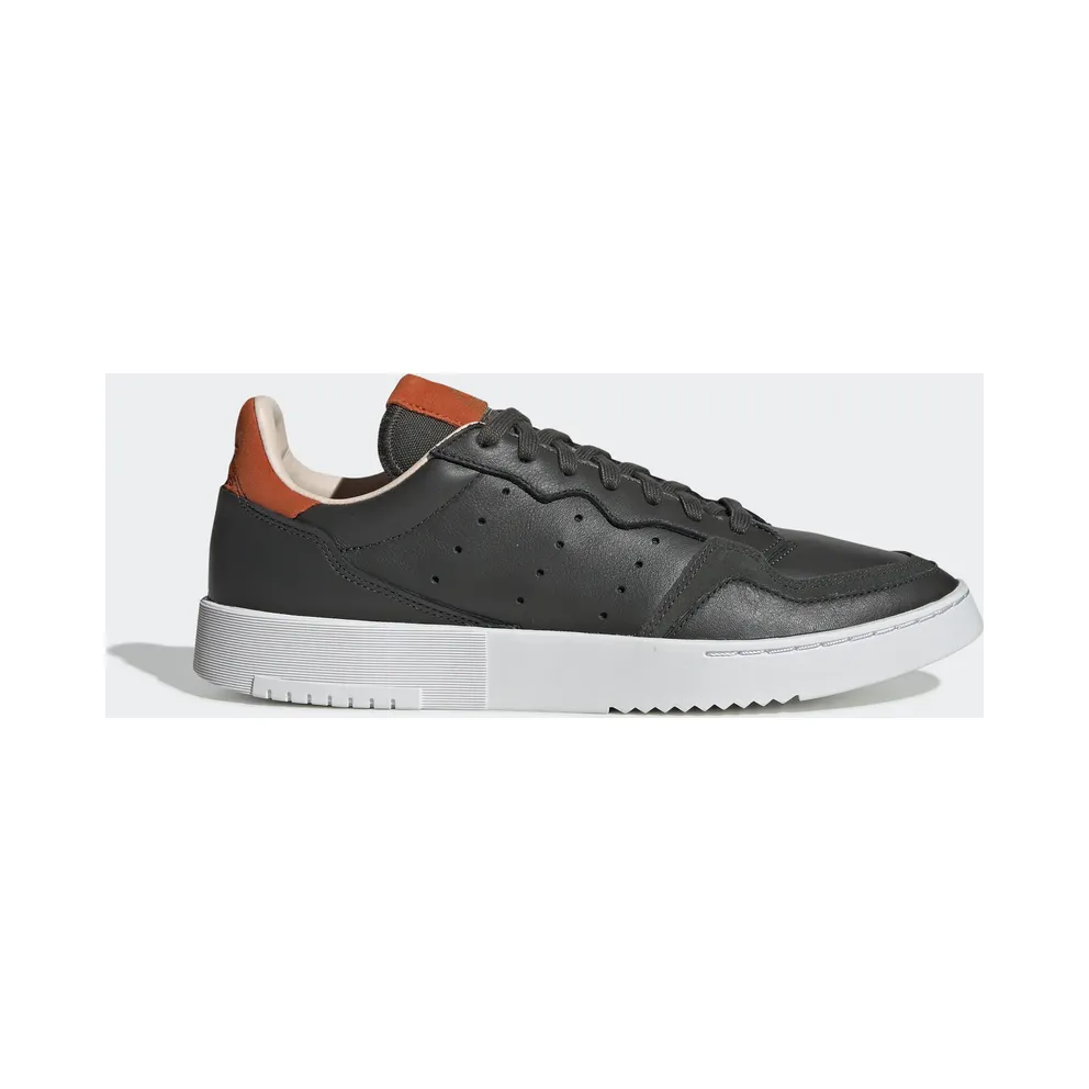 adidas Supercourt Schuh Legend Earth / Legend Earth / Orange (EF9182)