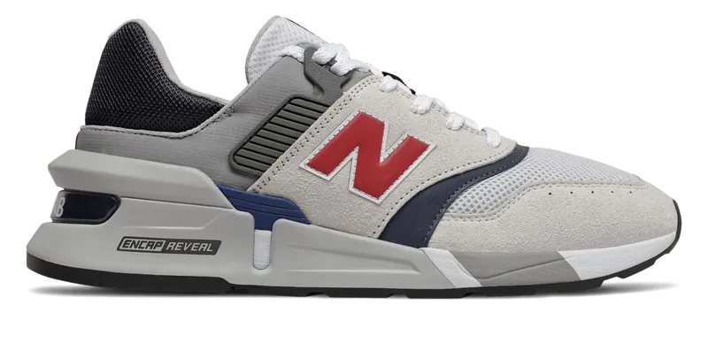 New Balance 997S Grey Navy Red Grey/Navy (MS997LOS)