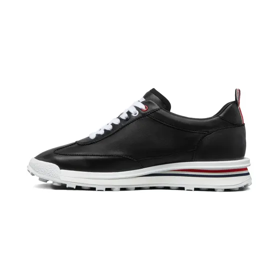 Thom Browne Rwb Tech Runner aus Nappaleder “White” (MFE018BL0064)