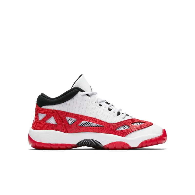 Jordan 11 Retro Low IE White Gym Red (GS) White/Gym Red-Black (919713-101)