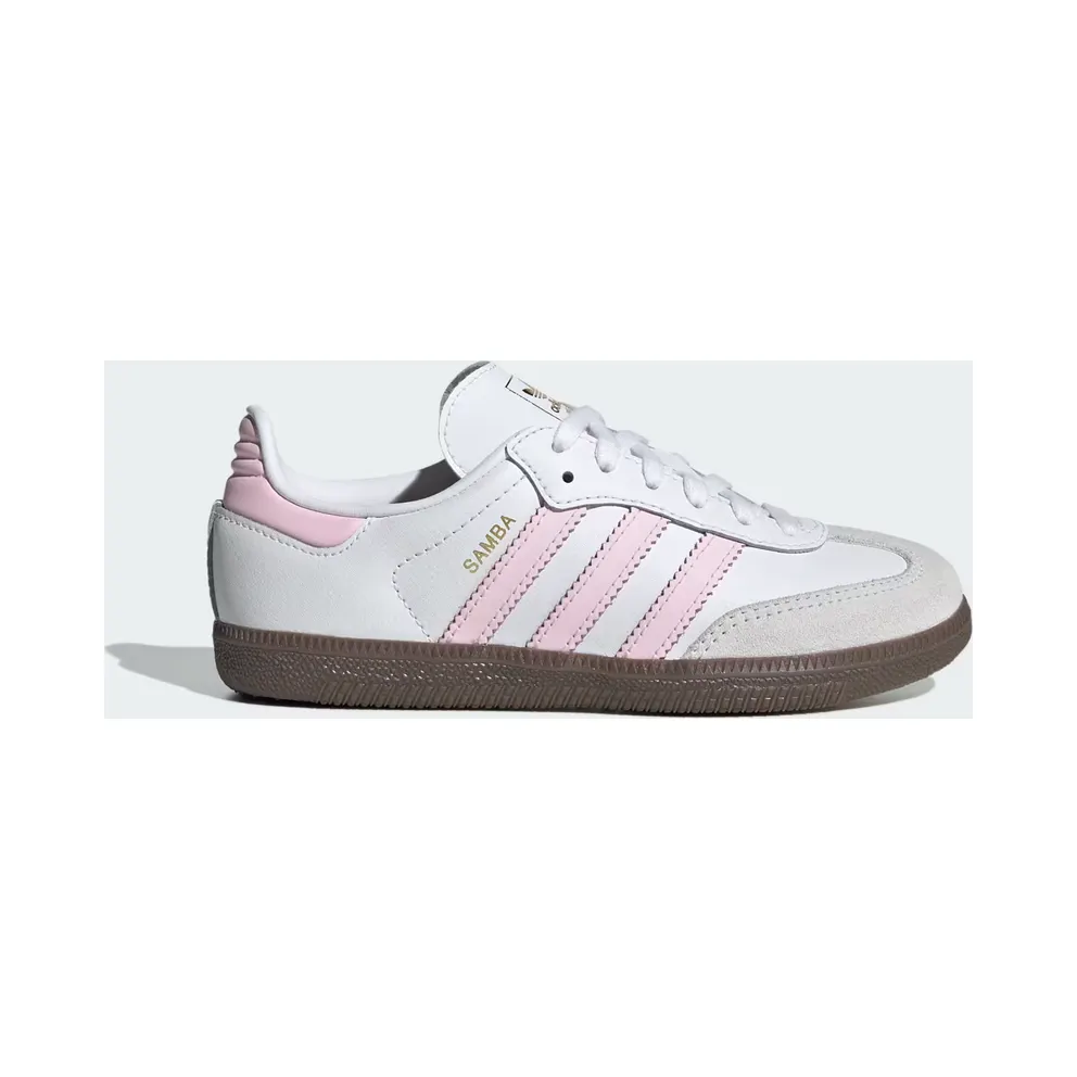 Adidas Samba OG Shoes Cloud White / Clear Pink / Gum (JQ2849)