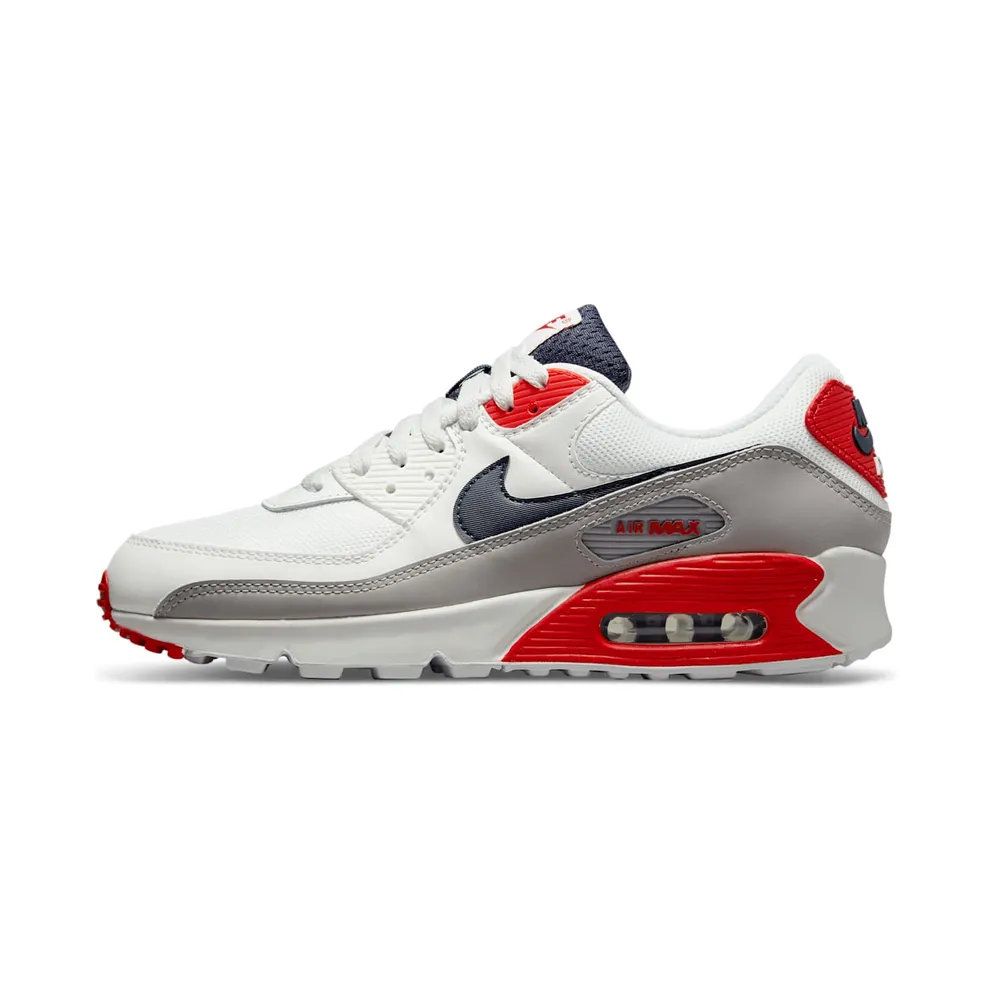 Nike Air Max 90 Summit White / Thunder Blue / Cement Grey (DB0625-101)