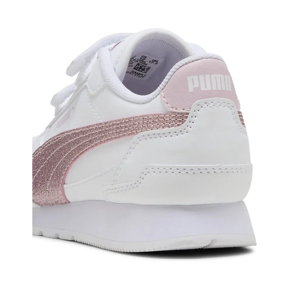 Puma ST Runner v4 Glitter “Puma White / Puma Silver / Cool Light Gray” (401587_02)