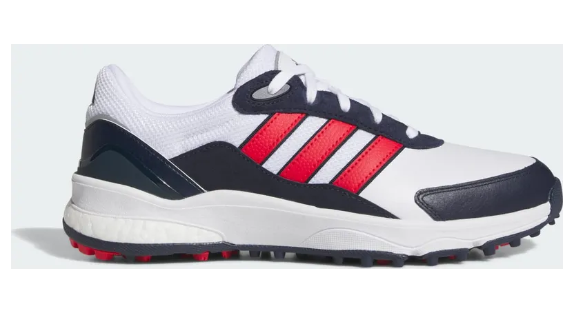 adidas SW5540 Spikeless Golf Cloud White Pure Ruby Collegiate Navy (JH6269)