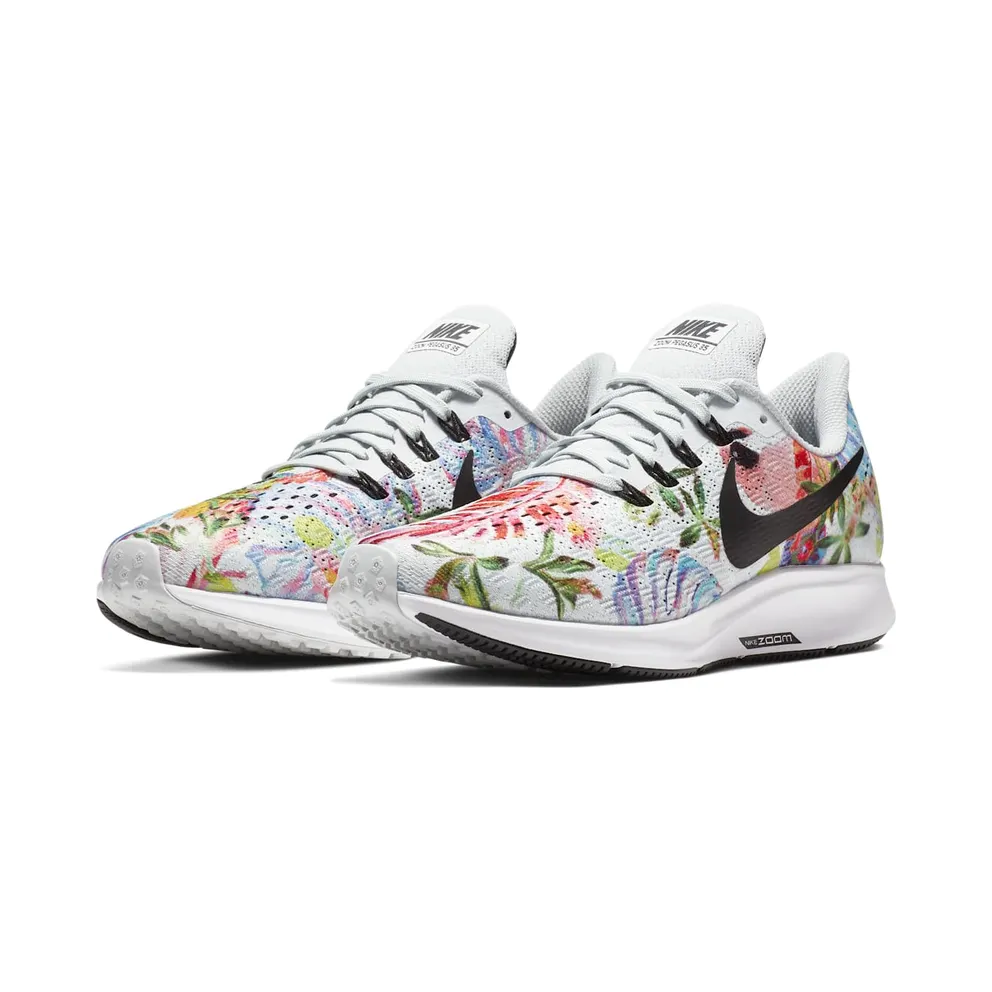 Nike Air Zoom Pegasus 35 White Floral (W) Pure Platinum/Black-White (AV3520-001)
