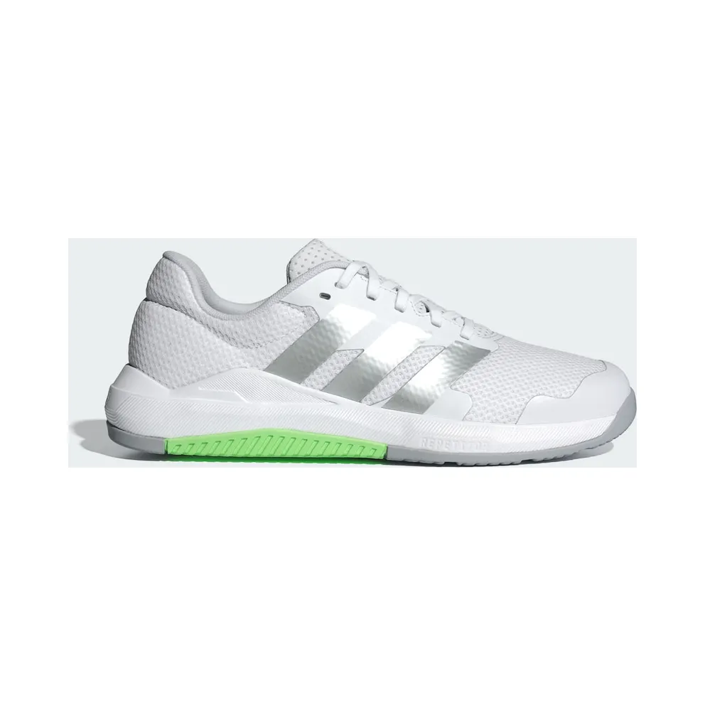 Adidas Dropset Base Cloud White / Matte Silver / Lime Burst (JS3048)