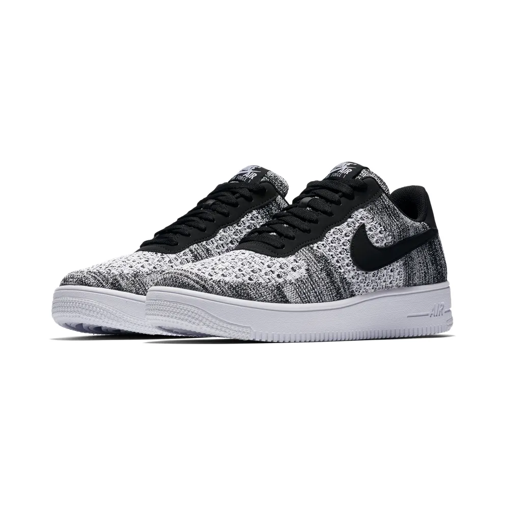 Nike Air Force 1 Flyknit 2 Black Pure Platinum Black/Pure Platinum-Black-White (AV3042-001)