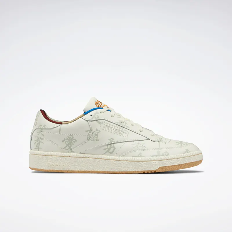 Reebok Kung Fu Panda Club C 85 Schoenen Classic White / Paper White / Pebble