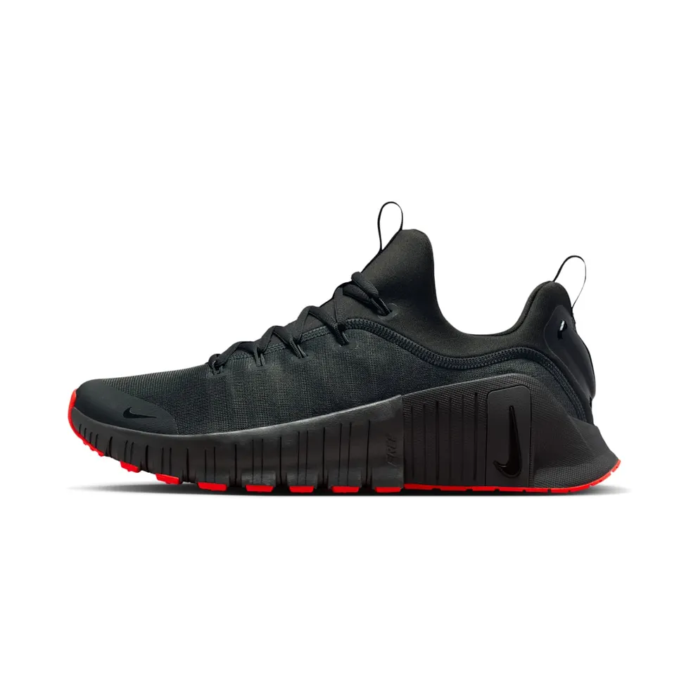 Nike Free Metcon 6 Dark Smoke Grey Bright Crimson (FJ7127-008)