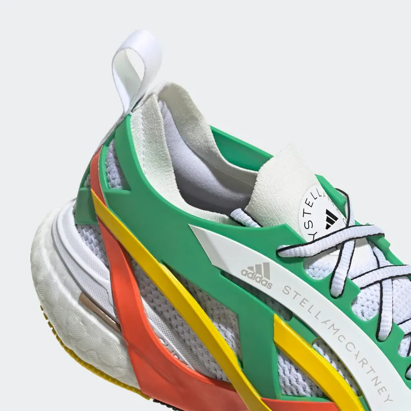 Adidas adidas by Stella McCartney Solarglide Running Green / Cloud White / Semi Impact Orange (GX9860)