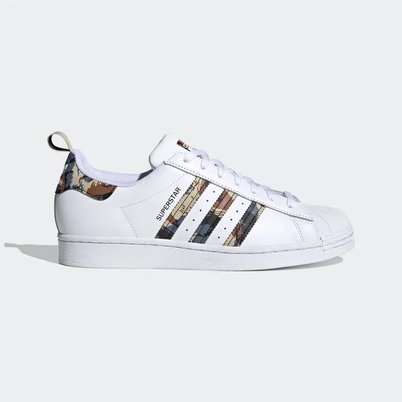 adidas Superstar Cloud White / Wild Brown / Savanna (GV9698)