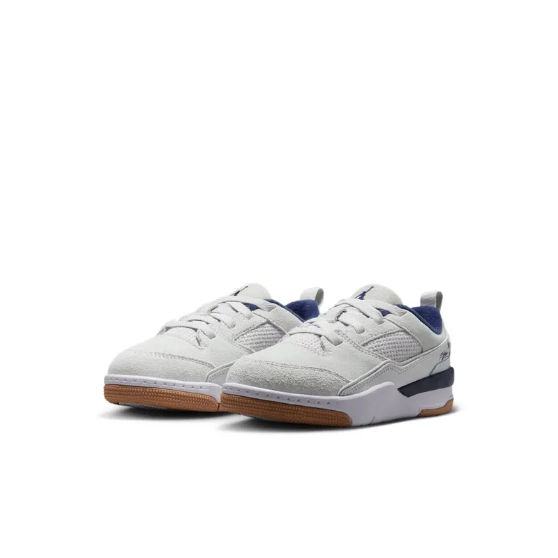 Jordan Flight Court Neutral Grey White Gum Light Brown Midnight Navy (HF3332-004)