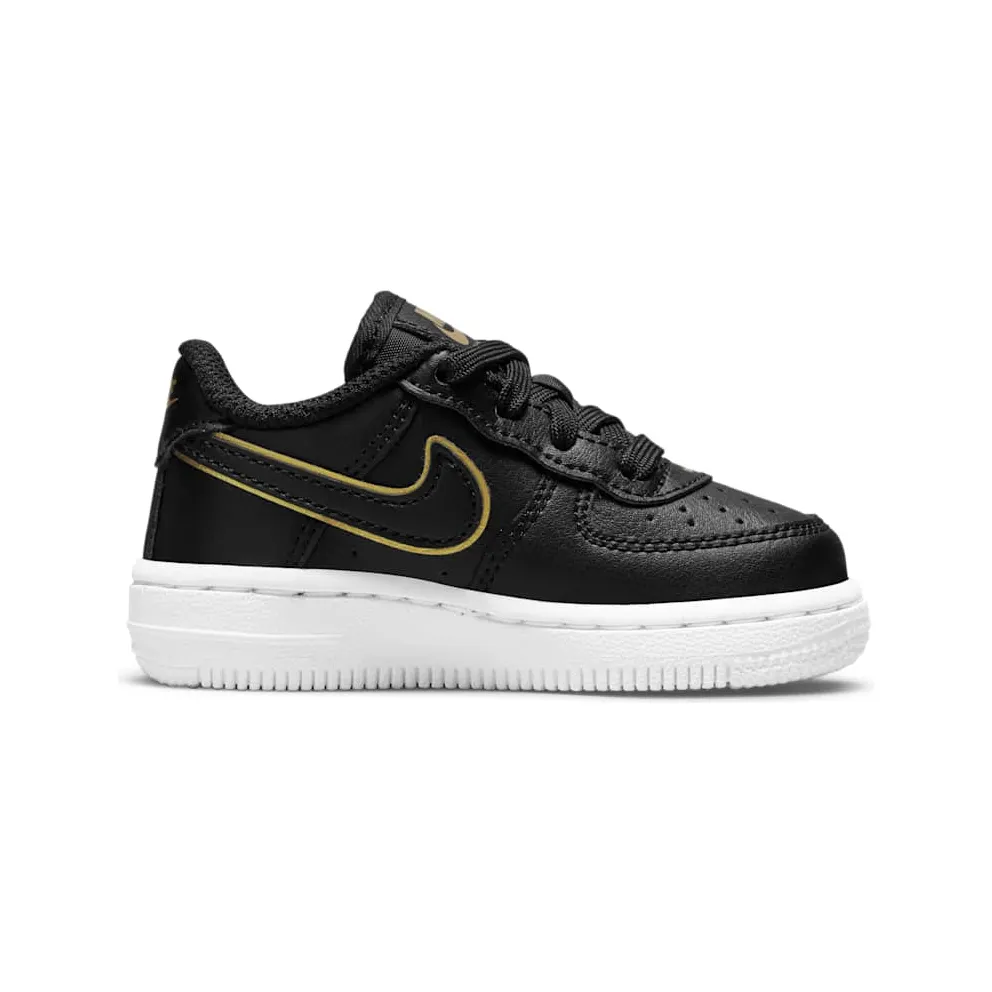 Nike Force 1 LV8 “Black / Metallic Gold / White” (DM3387-001)