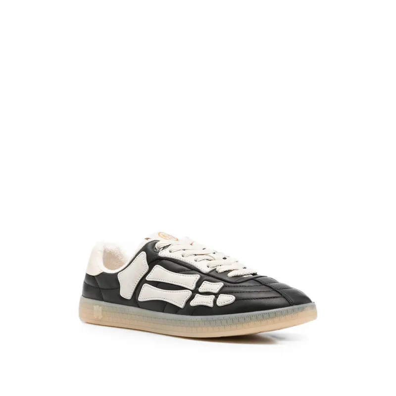 Amiri Pacific Bones Leather “Black/Neutrals” (AMSNSN1098 001)