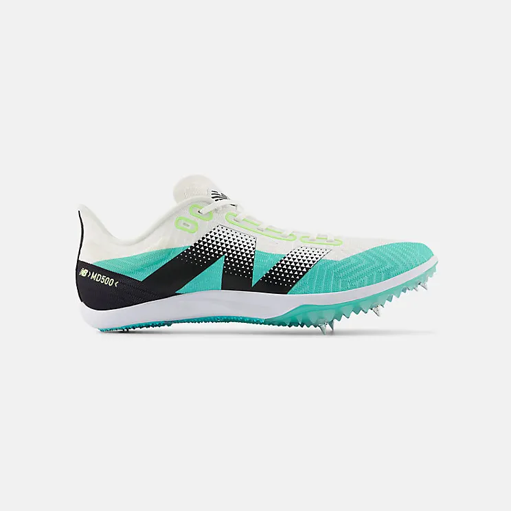 New Balance FuelCell MD500 v9 White Cyber Jade Black (WMD500T9)