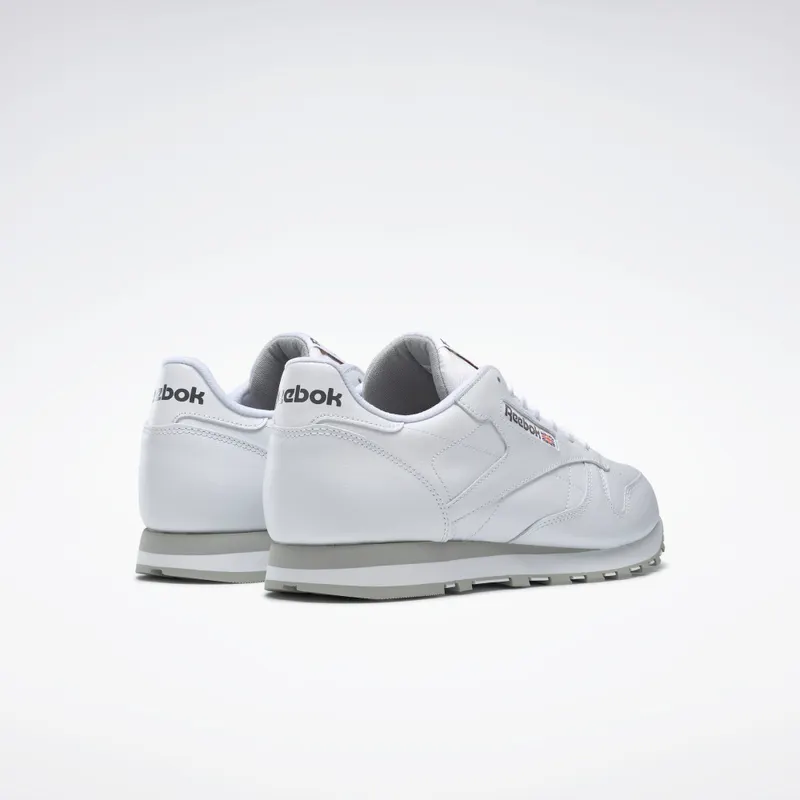 Reebok Classic Leather Shoes Intense White / Light Grey