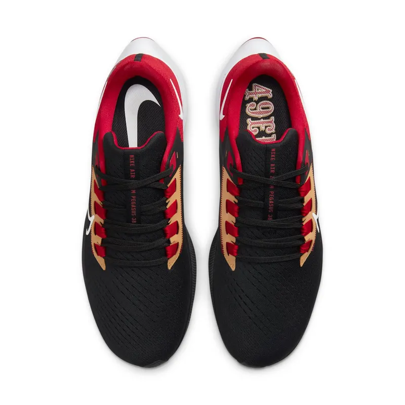 Nike Air Zoom Pegasus 38 San Francisco 49ers (DJ0810-001)
