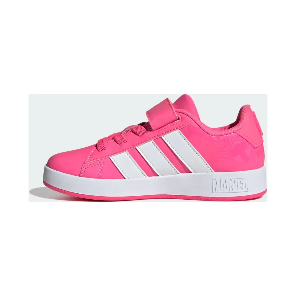 Adidas ADIDAS MARVEL AVENGERS GRAND COURT Shoes KIDS Lucid Pink / Cloud White / Clear Pink (JQ4140)