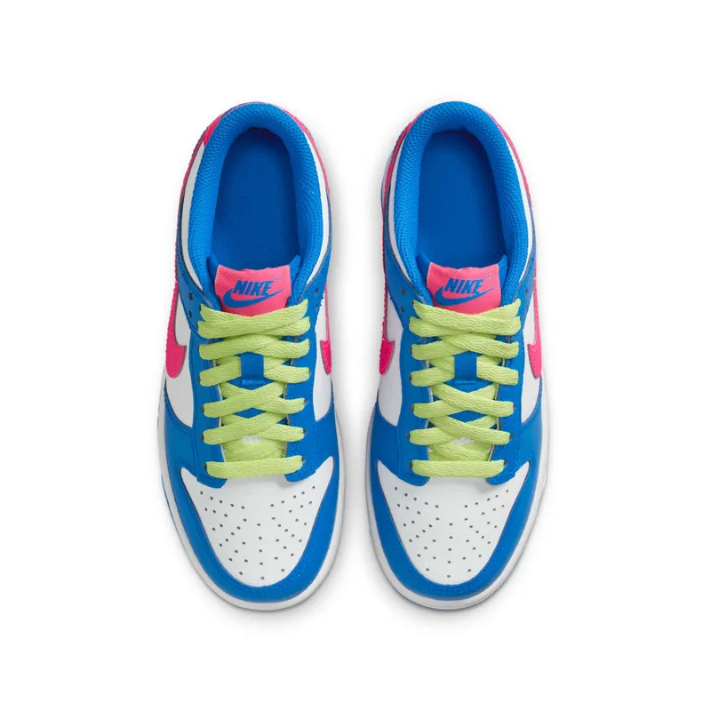 Nike Dunk Low Photo Blue White Light Lemon Twist Hyper Pink (IB7747-406)