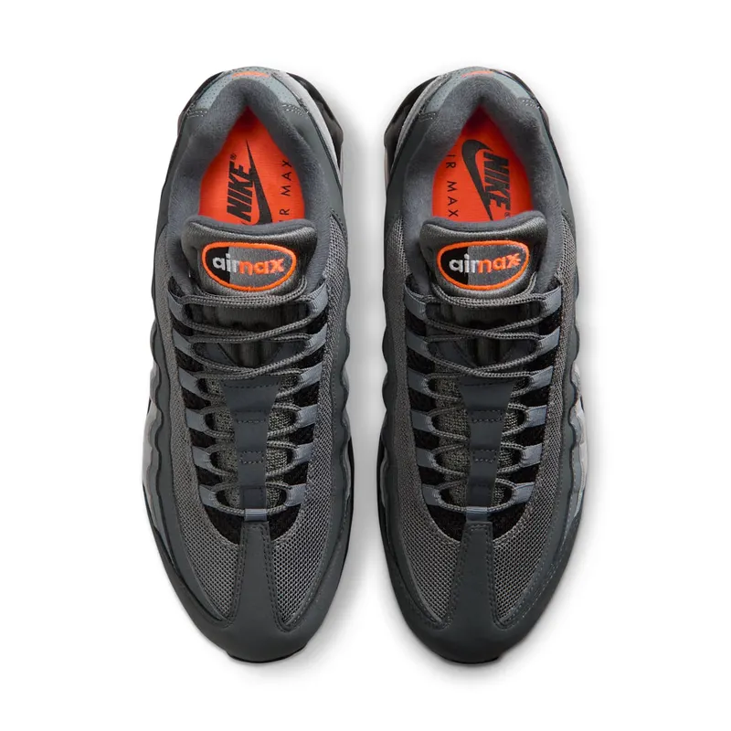 Nike Air Max 95 “Big Bubble Black Total Orange” (IV5767-002)