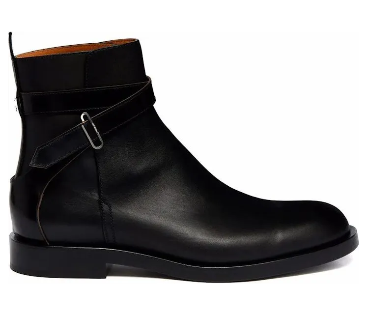 OFF-WHITE Paperclip Ankle Boots Black (OMID009F21LEA0011010)