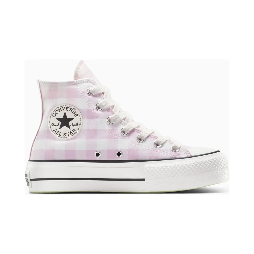 Converse Chuck Taylor All Star Lift Platform Gingham Vintage White/Summit Pink (A13663C)