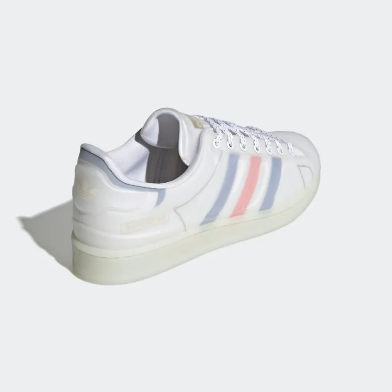 Adidas Superstar Futureshell Cloud White / Red / Gold Metallic (H00197)