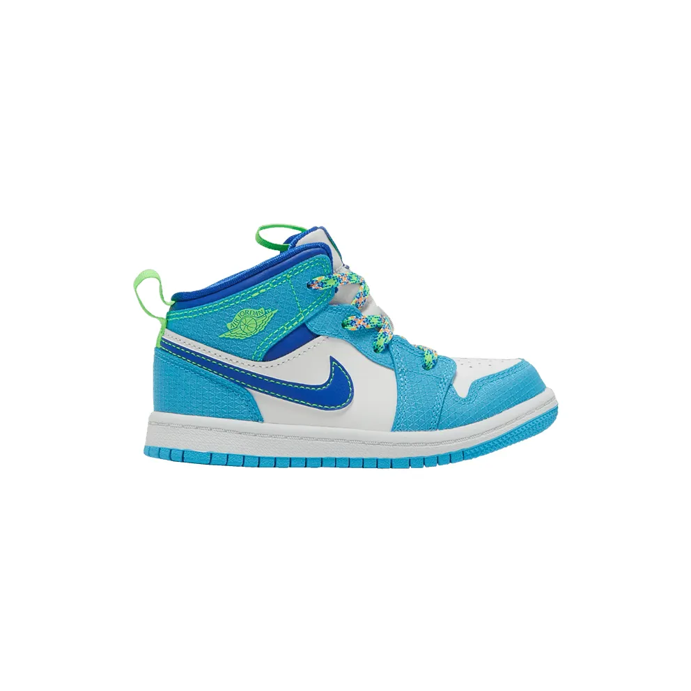 Jordan 1 Mid Powder Blue Racer Blue (TD) (DA8013-400)