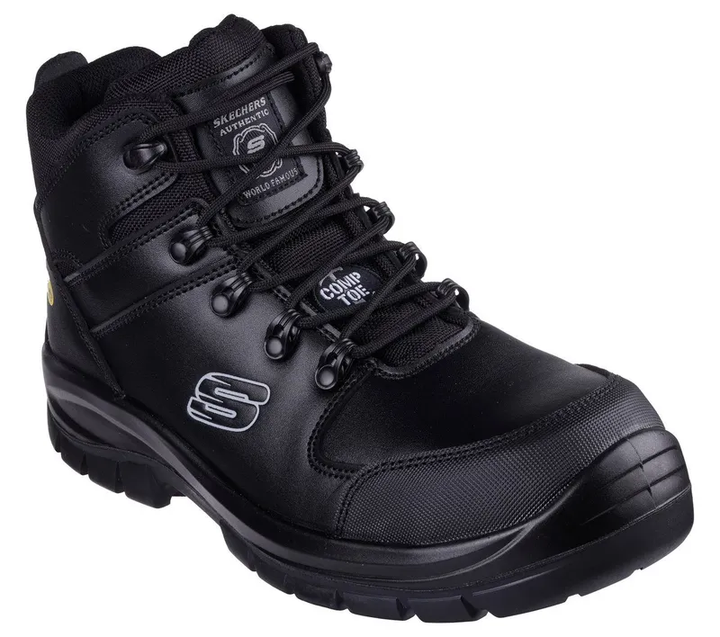 Skechers Work: Trophus – Kilram Shoes CM Black
