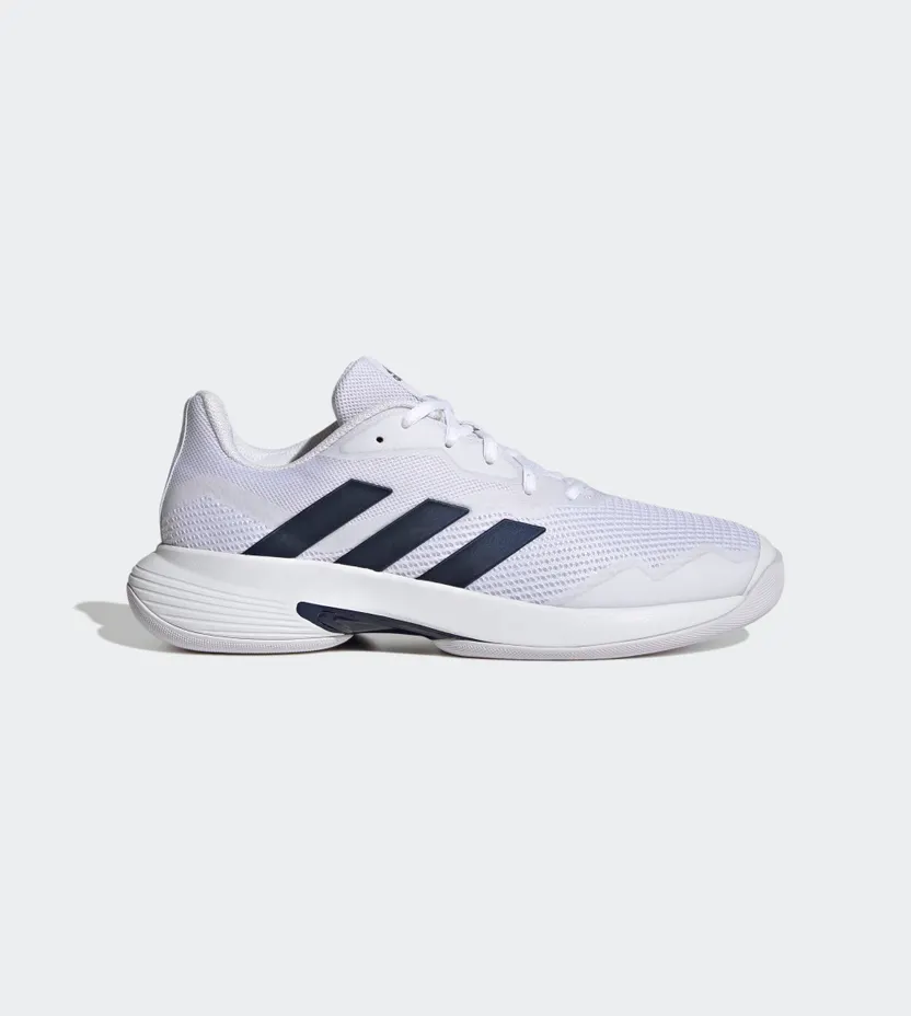 Adidas Courtjam Control Tennisschoenen Cloud White / Team Navy / Cloud White (HR1027)