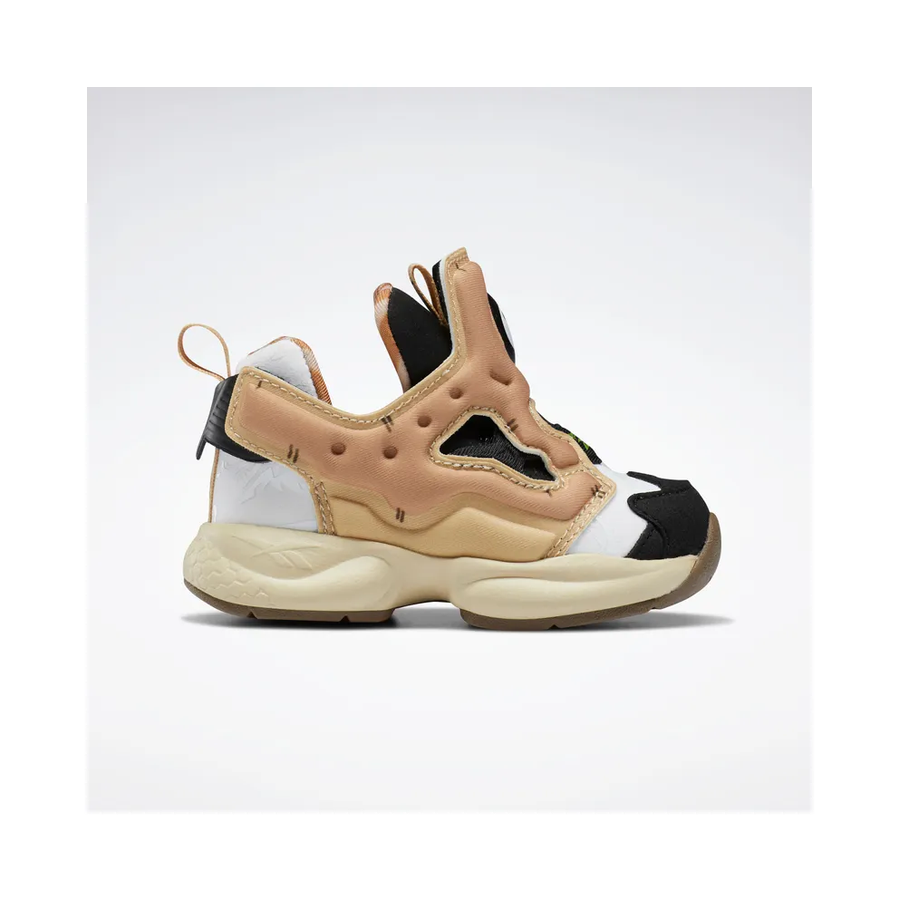Reebok Kung Fu Panda x Fury Infants Black / White / Beige (GZ8642)